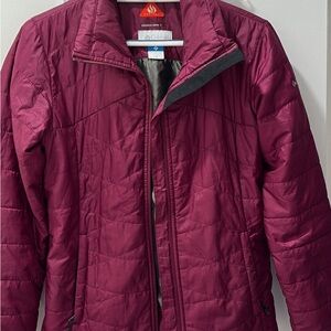 Columbia Women's Deep Burgundy Puffer Jacket